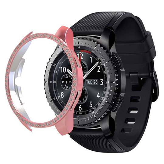 Samsung Galaxy Watch (46mm) rhinestone décor frame - Pink