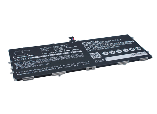 Samsung Ativ Tab GT-P8510 GT-P8510 GT-P8510 Ativ Tabletin Akku