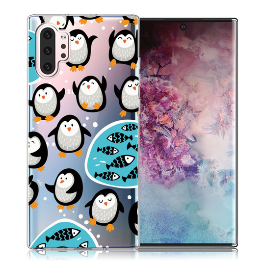 Deco Samsung Galaxy Note 10 Pro kuoret - pingviinit