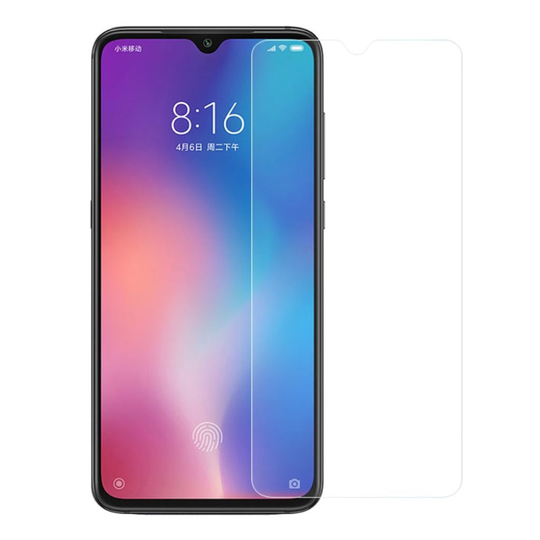 Xiaomi Mi 9 arc edge tempePunainen glass näytönsuoja