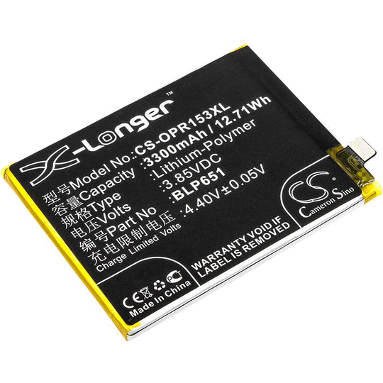 OPPO PAAM00 PAAT00 R15 DME 4G+ akku 3300mAh