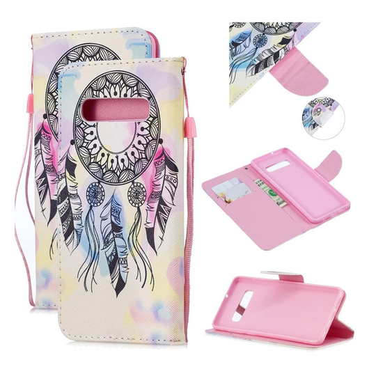 Samsung Galaxy S10 Plus pattern leather case - Dream Catcher
