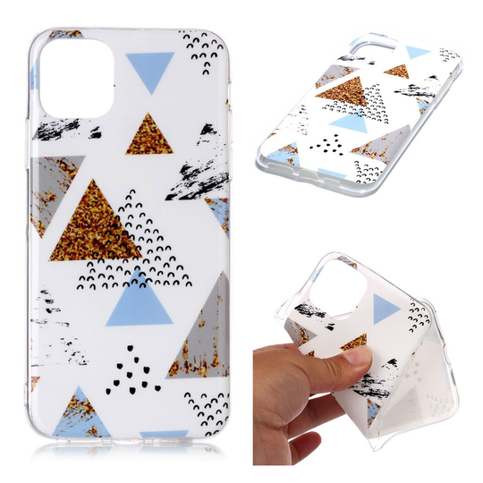 Marble iPhone 11 Pro Max kuoret - Kolmiokuvio marmori