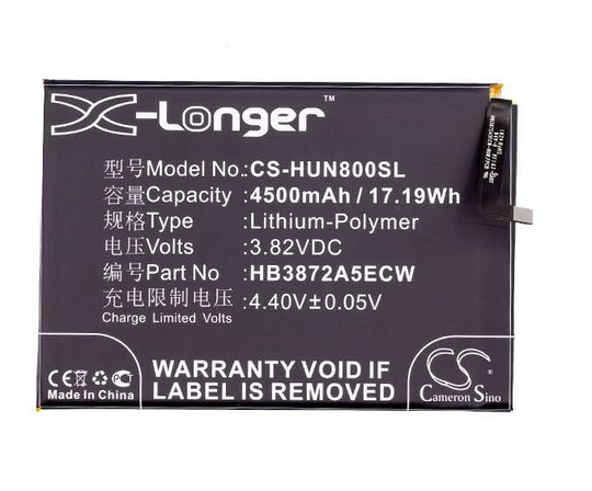 Huawei Honor Note 8 akku 4500 mAh