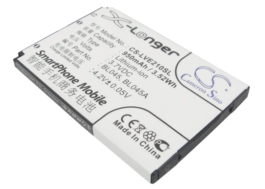 Lenovo E118 E206 E209 akku 950 mAh/