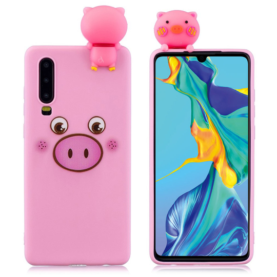 Huawei P30 3D Cute doll case - Pig