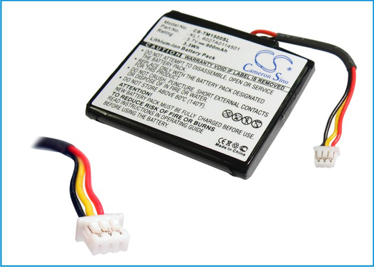 TomTom VIA 1505T akku 900 mAh