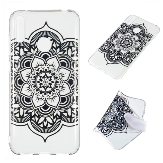 Huawei Y7 2019 kuosi suojakotelo - Henna Kukka
