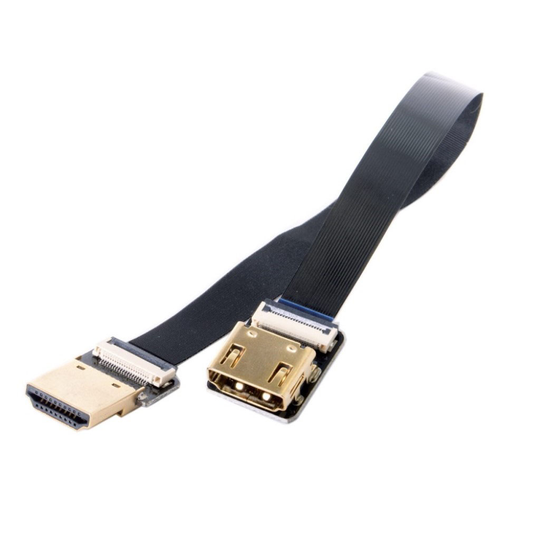 Universaali 2.0M FPV suora HDMI Tyyppi -A uros naaras FPC litteä johto HDTV Multicopteri - Universaali