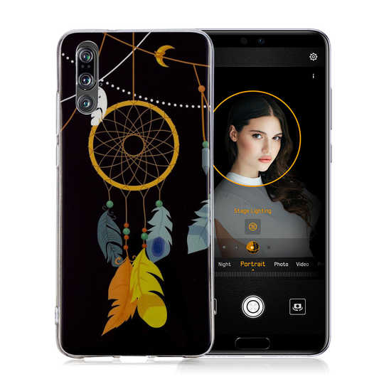Huawei P20 Pro IMD Kuviollinen Pehmeä TPU Takasuoja Kuori - Unensieppaaja