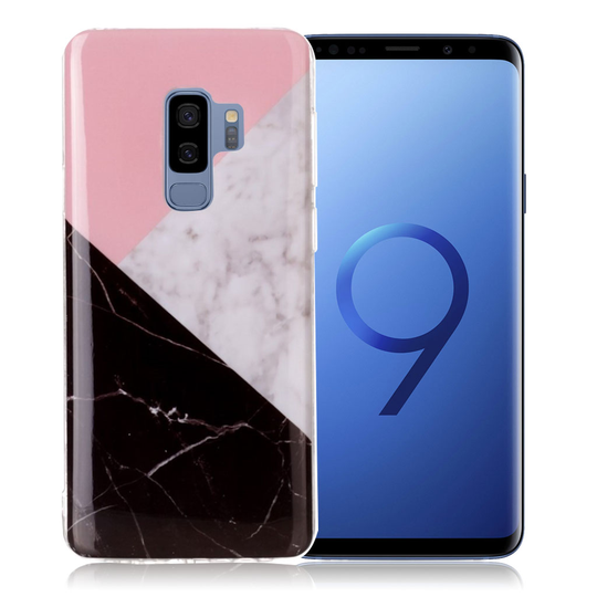 Samsung Galaxy S9 Plus IMD Kuviollinen Pehmeä Joustava TPU Takasuoja Kuori - Liitos Marmori