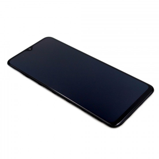 Samsung Galaxy A20 (SM-A205F) Näyttö rungolla- Musta (Alkuperäinen)