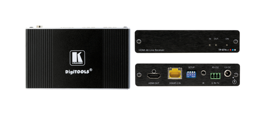 KRAMER TP-874XR 4K60 4:4:4 HDMI RS232/IR LONG-REACH DGKAT RX