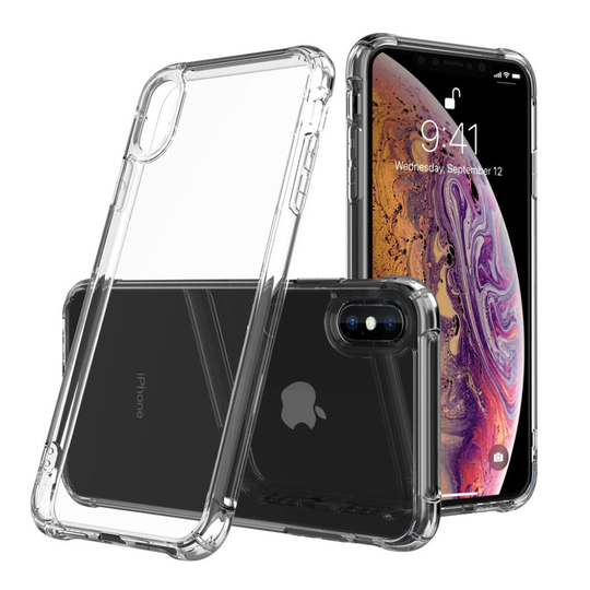 LEEU DESIGN iPhone Xs Max anti-shock case - Transparent