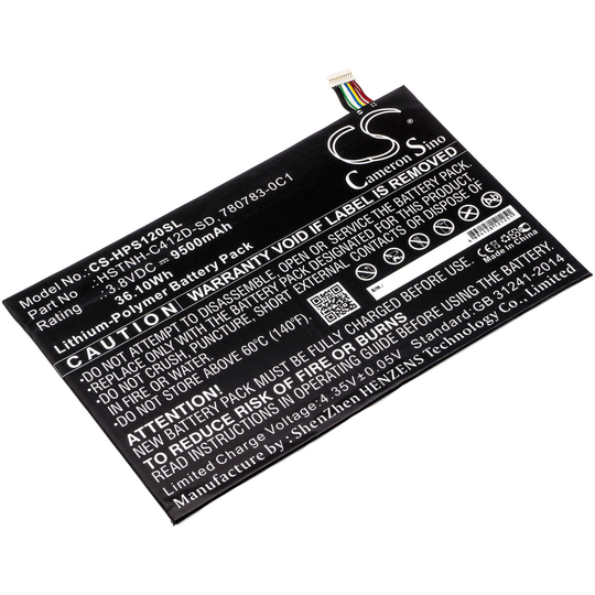 HP K7X87AA K7X87AA#ABA K7X88AA akku 9500mAh
