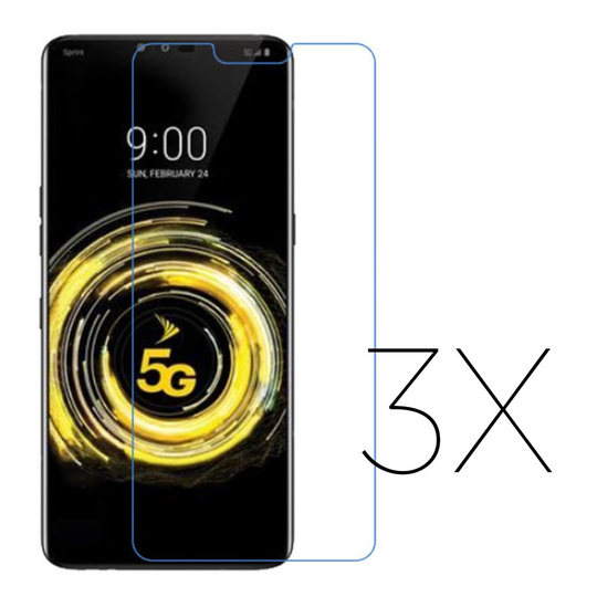 UltraClear LCD Näytönsuoja LG V50 ThinQ - 3-Pack
