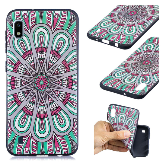 Imagine Samsung Galaxy A10 kuoret - Symetrisk Mønster