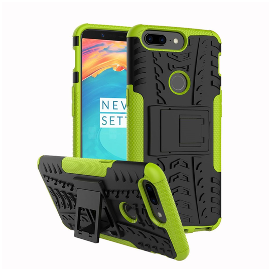 OnePlus 5T kestävä suojakuori - Vihreä