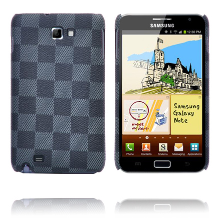 Barsberry Chess (Musta) Samsung Galaxy Note Suojakuori