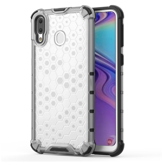 Bofink Honeycomb Samsung Galaxy M20 kuoret - Valkoinen