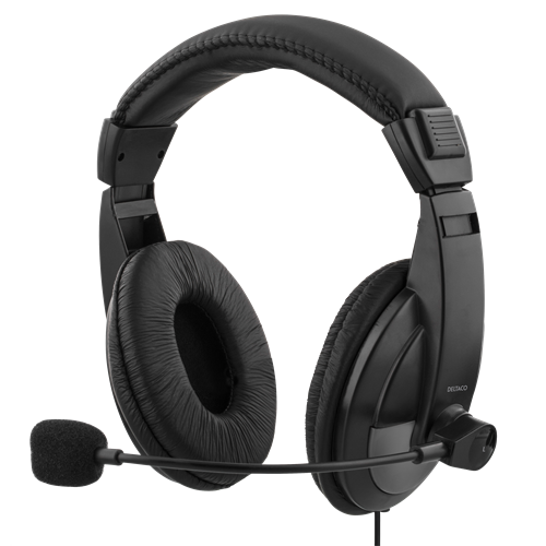 USB-kuulokemikrofoni, Bulk-pakkaus, Stereoääni, 40 Mm Elementit, 32 Ohm, 20 Hz - 20 KHz, 96 DB ±3