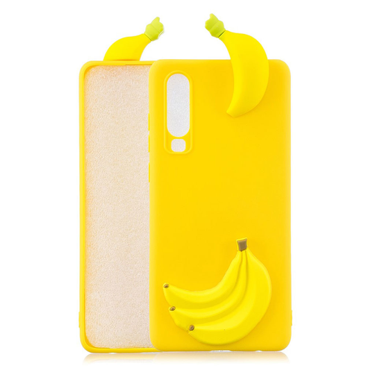 Cute 3D Samsung Galaxy A70 kuoret - Banaani