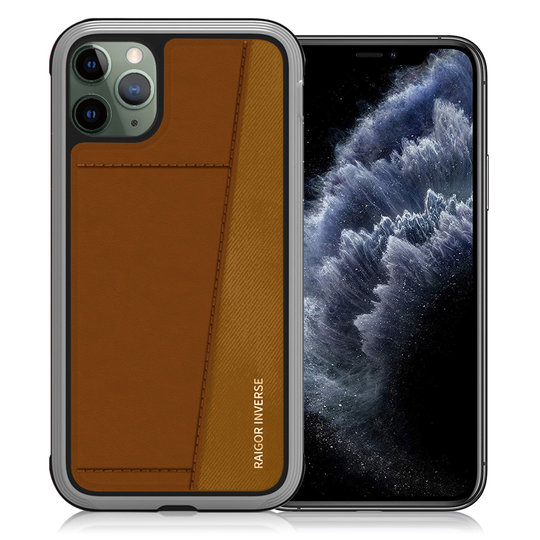 Raigor Inverse JACK Cover for iPhone 11 Pro - Brown