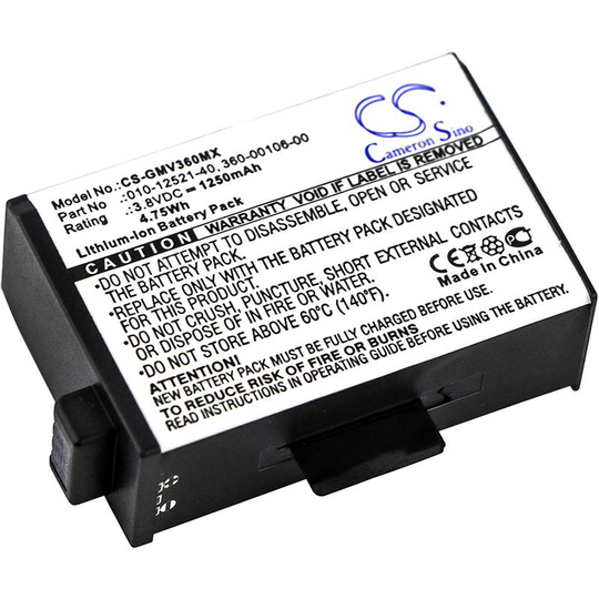 Garmin Virb 360 akku 1250mAh
