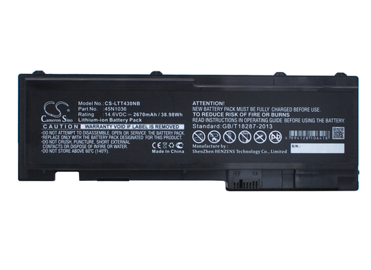 Lenovo ThinkPad T430S ThinkPad T430Si akku 2670mAh