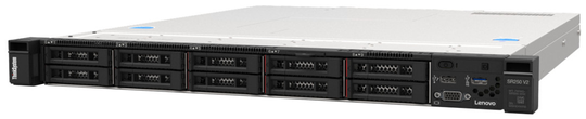 LENOVO THINKSYSTEM SR250 V2, 1XINTEL XEON E-2378 8C 2.6GHZ 65W, 1X16GB 2RX8, THINKSYSTEM RAID 5350-