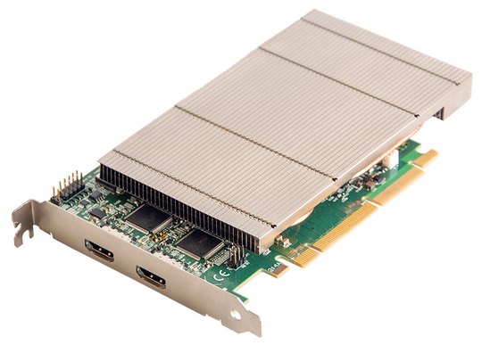 BLACK BOX RADIAN FLEX VIDEO WALL PROCESSOR CAPTURE CARD - 4K 60HZ HDMI 2.0, 2-CHANNEL