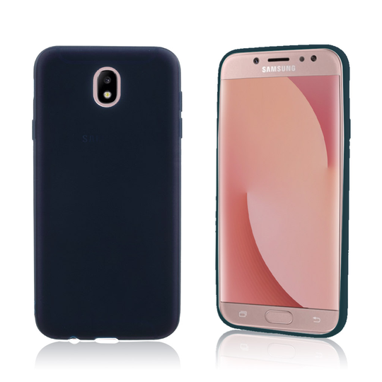 Samsung Galaxy J7 (2017) siisti suojakuori - Tummansininen