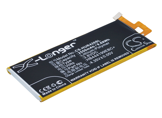 Huawei C8818 CHM- CL00 CHM-TL00H akku 2550 mAh