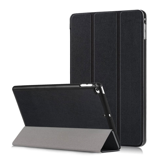 iPad Mini (2019) tri-fold nahkainen suojakotelo - Musta