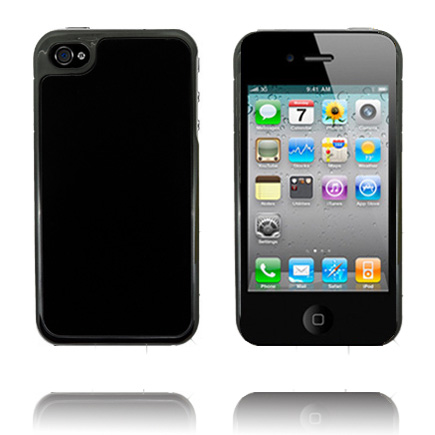 Chrome Cloth (Musta) iPhone 4 Suojakuori