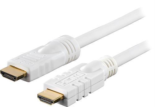 HDMI-kaapeli, Aktiivinen, HDMI High Speed With Ethernet, 19-pin Ur-ur, 4K, Ultra HD, Ethernet, 3D, P