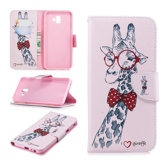 Wonderland Samsung Galaxy J6 Plus (2018) kotelot - Cool Kirahvi