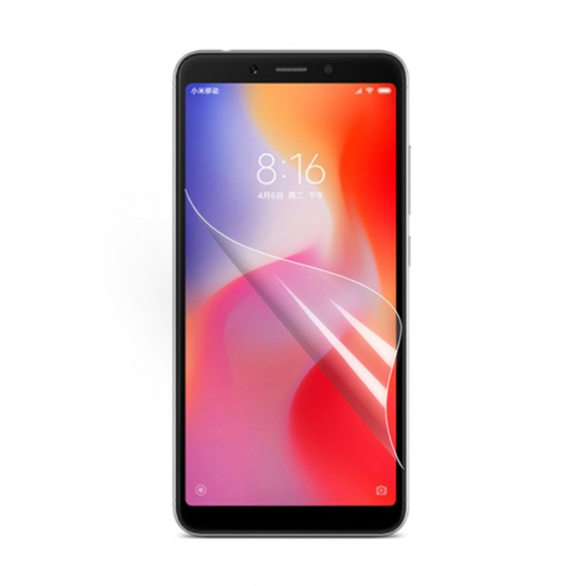 Xiaomi Redmi 6 Kirkas LCD puhelimen näyttö suojakalvo - Transparentti