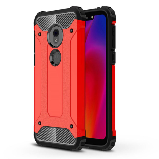 Armour Guard Motorola Moto G7 Play kuoret - Punainen