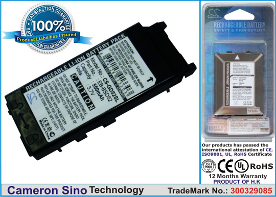 Panasonic GD52 akku 550 mAh