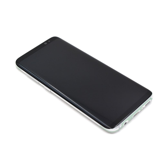 Samsung Galaxy S8 (SM-G950) Näyttö ja kosketuspaneeli - Hopea (Alkuperäinen)