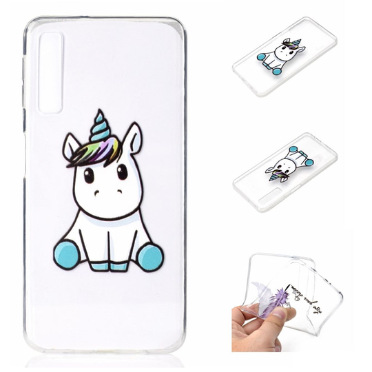 Deco Samsung Galaxy A7 (2018) kuoret - Suloinen Yksisarvinen