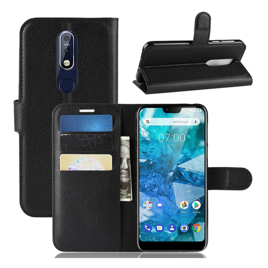 Classic Nokia 7.1 kotelot - Musta
