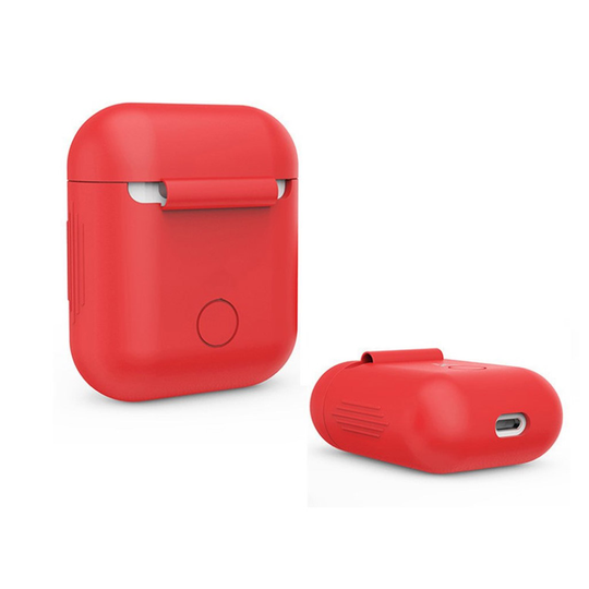 LANKILIN Apple Airpod moderni suojaava kuori - Punainen