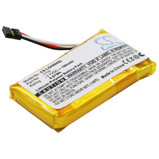 Logitech H600 981-000341 akku 240mAh / 0.89Wh
