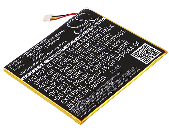 Acer Iconia One 7 B1-770 Tabletin Akku