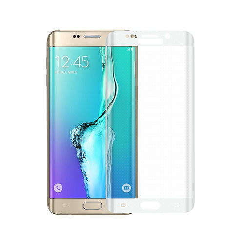 0.3mm Karkaistu Lasi Kaari Näytönsuoja Samsung Galaxy S6 Edge Plus - Valkoinen