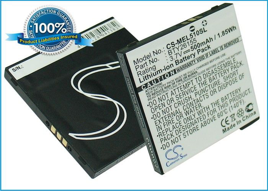 Emporia Elson EL510 yhteensopiva akku 500 mAh