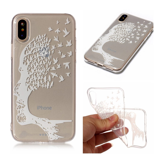 iPhone X tyylikäs suojakuori - Kasvot