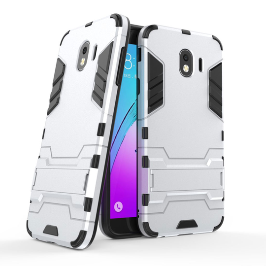 Samsung Galaxy J4 (2018) hieno guard combo suojakotelo - Hopea